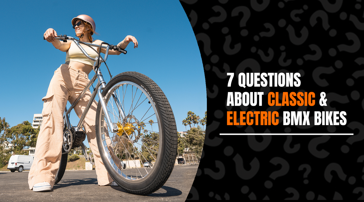 7 Questions About Classic and Electric BMX Bikes