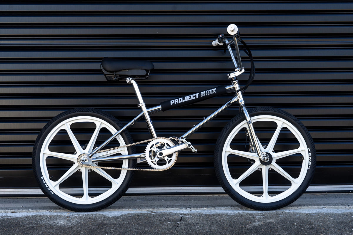 Project BMX Chrome White: The Electric BMX Bike by Evolve