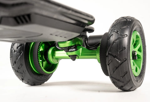 Diablo Carbon Green Mainframe - Evolve Skateboards USA