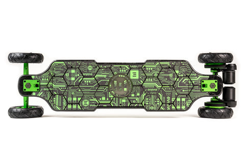 Diablo Carbon Green Mainframe - Evolve Skateboards USA