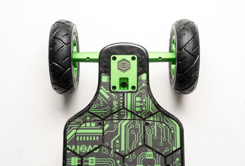 Diablo Carbon Green Mainframe - Evolve Skateboards USA