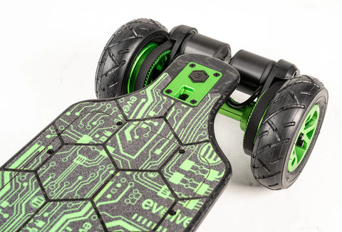 Diablo Carbon Green Mainframe - Evolve Skateboards USA