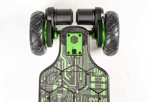 Diablo Carbon Green Mainframe - Evolve Skateboards USA