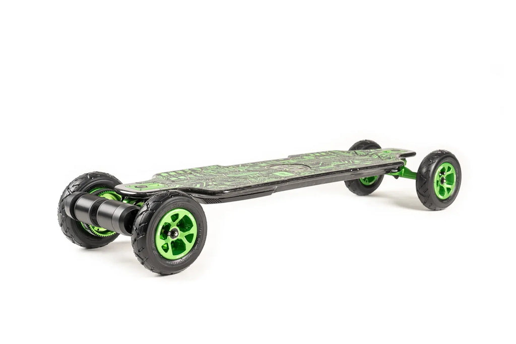Diablo Carbon Green Mainframe - Evolve Skateboards USA