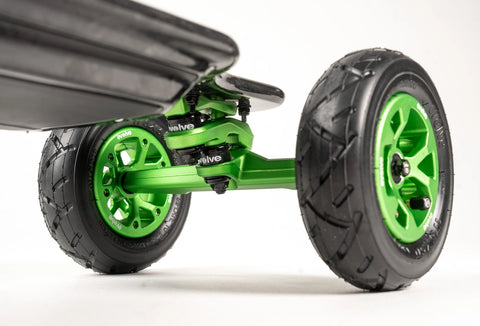 Diablo Carbon Green Mainframe - Evolve Skateboards USA