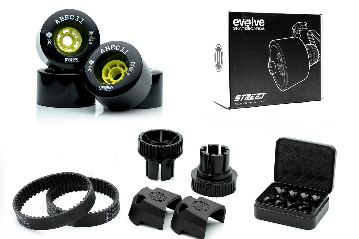リール eboshi.life ABEC 107mm Street Conversion Kit | Evolve Skateboards