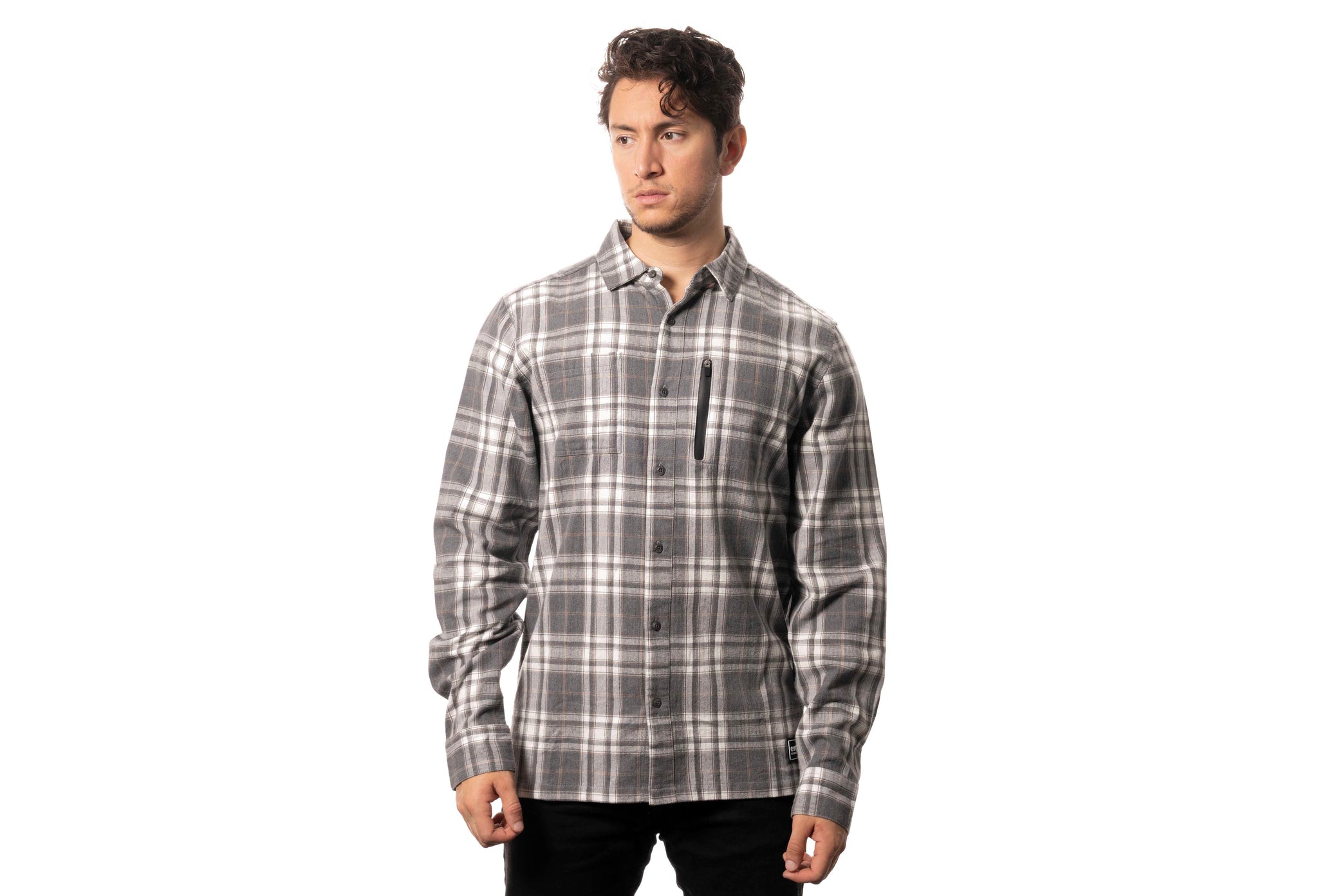 Amped Long Sleeve Flannel Shirt