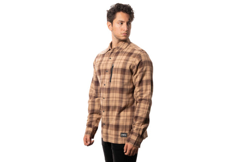 Amped Long Sleeve Flannel Shirt