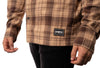 Amped Long Sleeve Flannel Shirt - Evolve Skateboards USA