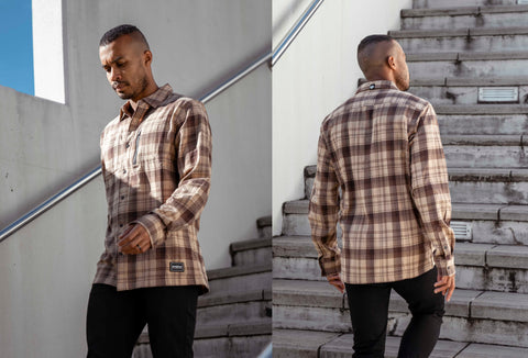 Amped Long Sleeve Flannel Shirt