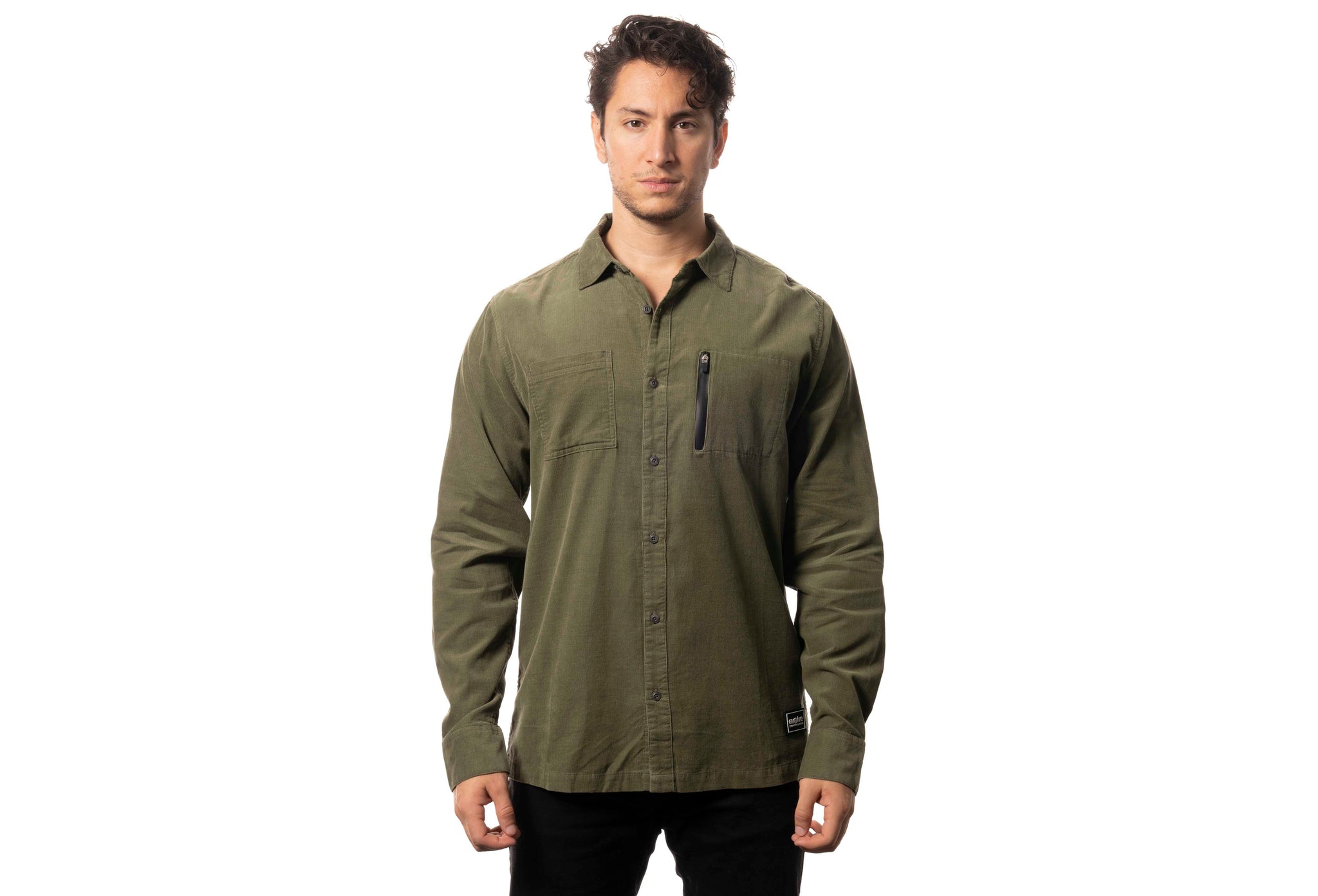 Bolt Long Sleeve Corduroy Shirt