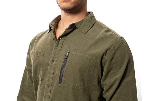 Bolt Long Sleeve Corduroy Shirt